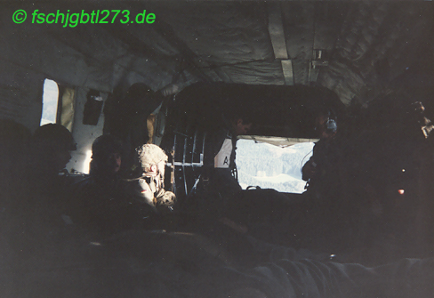 Fallschirmsprungdienst Hubschrauber CH53