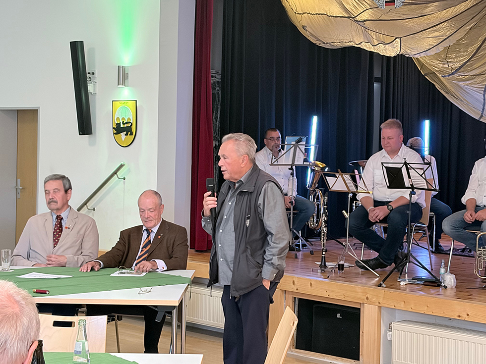 Der letzte Kasernenkommandant Oberst a.D. Axel Voigt