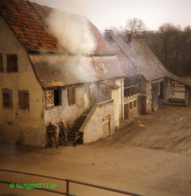 Orts- und Häuserkampf in Bonnland, Hammelburg