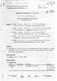 Aufstellungsbefehl FschJgBtl 273