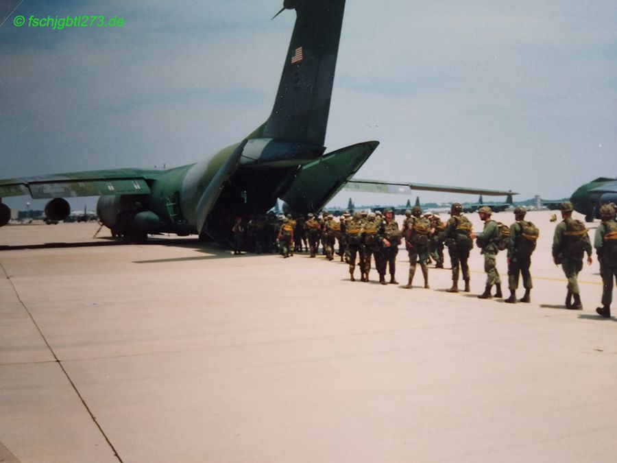 3. Kp FschJgBtl 273 in Fort Bragg, NC, USA, home of the airborne