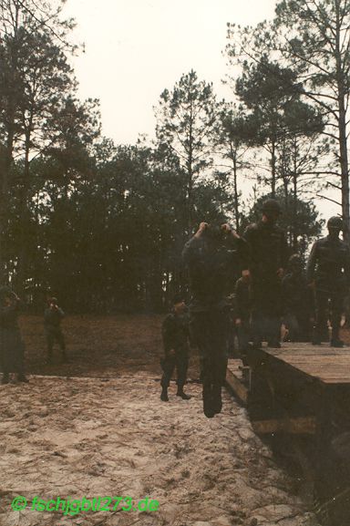 Austausch USA Camp Blanding Florida US Springerabzeichen