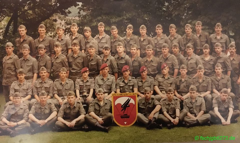 2. Zug 2. FschJgBtl 273 1985