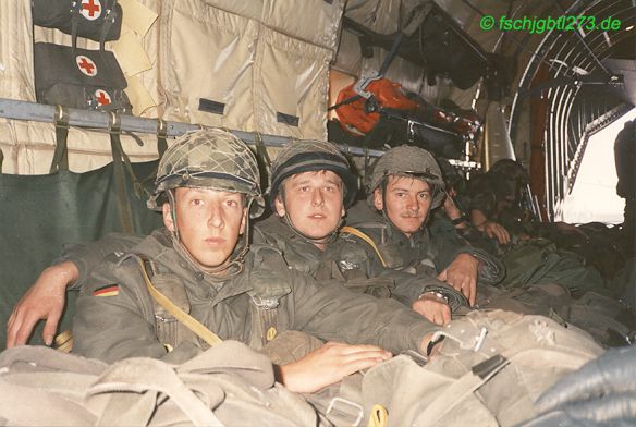 4. FschJgBtl 273 1989 Sprungbiwak Wunstorf