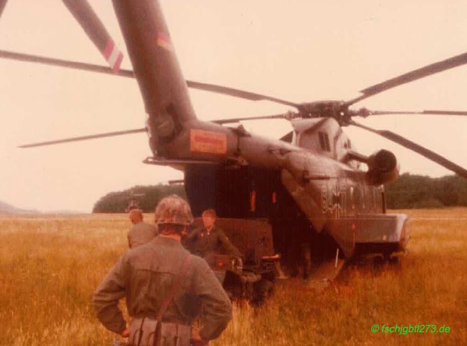 LKW 0,75 t Kraka, Faun Hubschrauber CH53