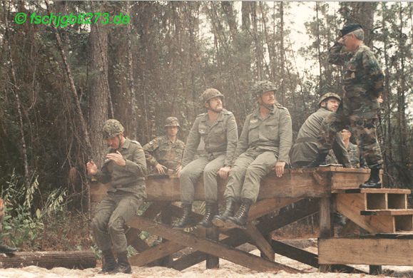Austausch USA Camp Blanding Florida US Springerabzeichen