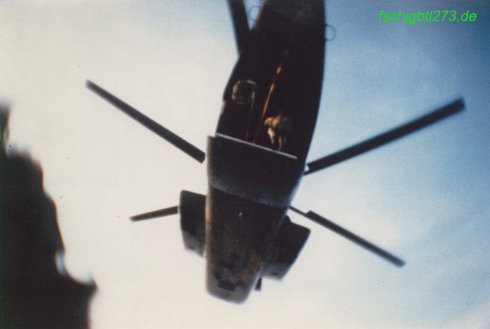 Fallschirmsprung aus Hubschrauber CH53