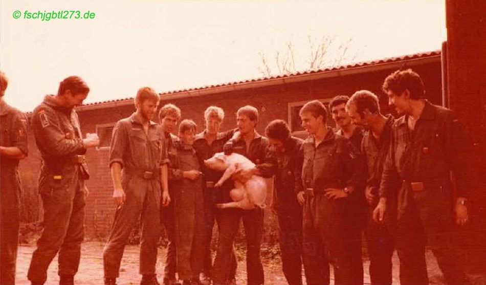 5. FschJgBtl 273 1982 Übung