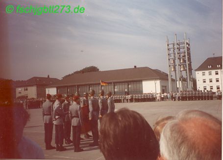 4. FschJgBtl 273 1989 feierliches Gelöbnis