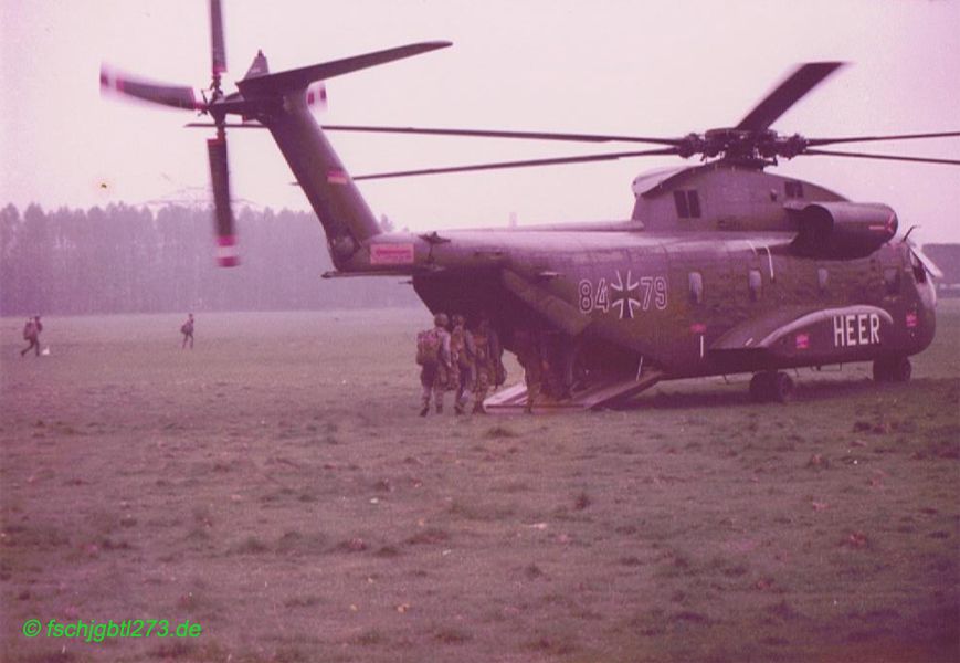 Sprungdienst Herbst CH-53