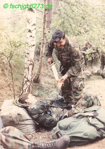 Austausch USA 3rd Bn 20th Grp Special Forces (Airborne) in Iserlohn